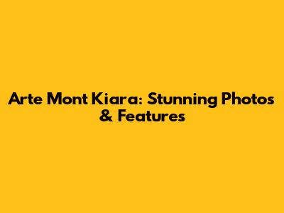 Arte Mont Kiara: Stunning Photos & Features