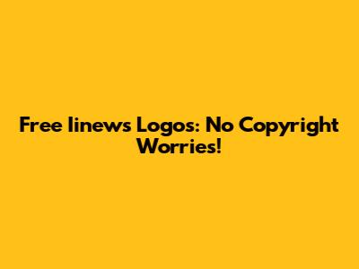 Free Iinews Logos: No Copyright Worries!