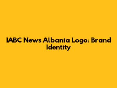 IABC News Albania Logo: Brand Identity