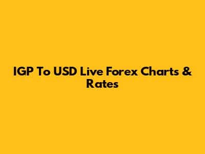 IGP To USD Live Forex Charts & Rates