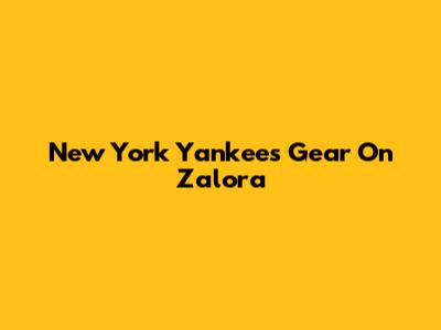 New York Yankees Gear On Zalora