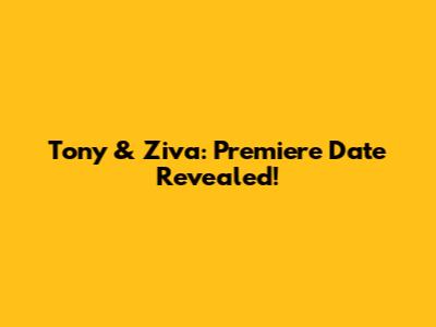 Tony & Ziva: Premiere Date Revealed!