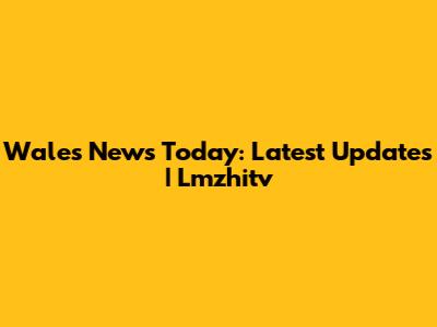 Wales News Today: Latest Updates | Lmzhitv